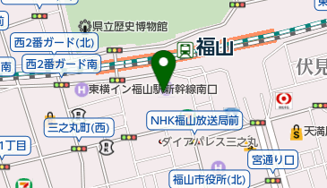 ファシオール ニューキャッスルホテル店の地図画像