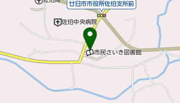 廿日市市 津田市民センターの地図画像