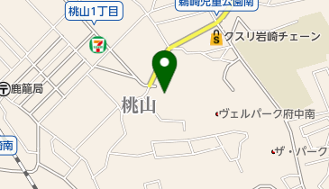 府中南公民館の地図画像