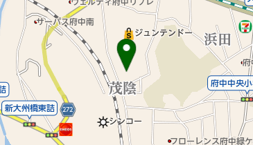久蔵寺の地図画像
