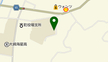 広島県立三原特別支援学校大崎分教室の地図画像