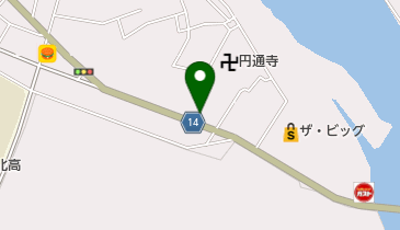 赤帽マック徳島の地図画像