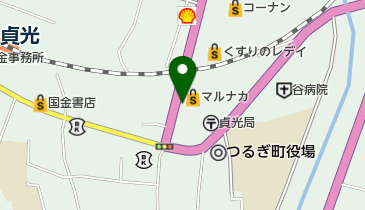 新洗蔵マルナカ貞光店の地図画像