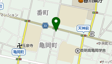香川県民共済生活協同組合の地図画像