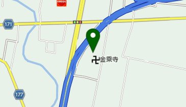 金乗寺の地図画像