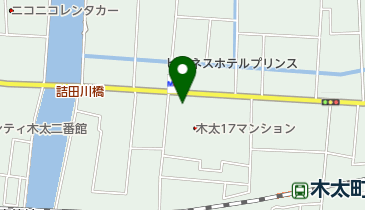 木太接骨院の地図画像