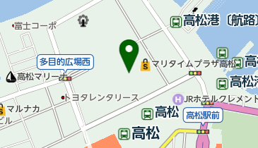 中小企業基盤整備機構(独立行政法人)四国本部 代表の地図画像