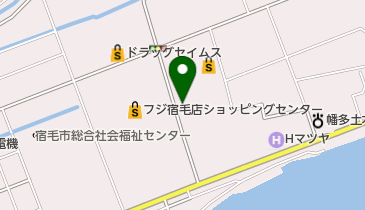 ハニーズ宿毛店の地図画像