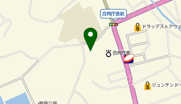 江の川下流流域林業活性化センターの地図画像