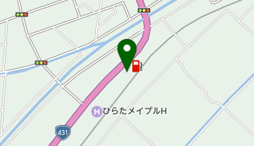 ベストオートの地図画像