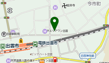 アリオングループ本部の地図画像