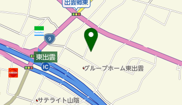 岡山食品容器株式会社松江営業所の地図画像