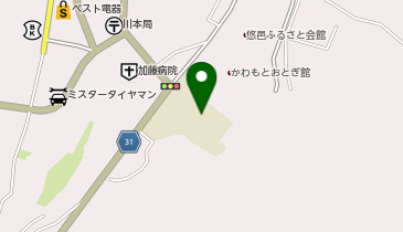 川本町役場 子育てサポートセンターの地図画像