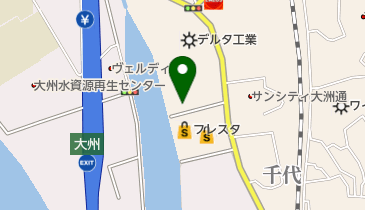 フラワーショップ緑の地図画像