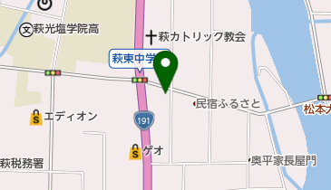 有限会社あがり薬局の地図画像