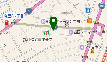 エンジェル洋菓子の地図画像