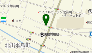 四国タクシー 配車室の地図画像