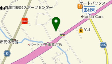 ギフト館ふじむら丸亀店の地図画像