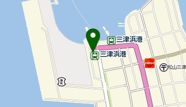 松山海陸運送株式会社 三津店・船客課の地図画像