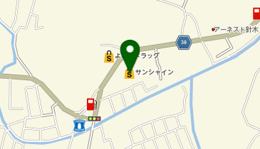 ヘアーサロンまどか 針木の地図画像