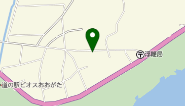 あさの美容室の地図画像