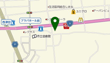 カーサービス北斗の地図画像