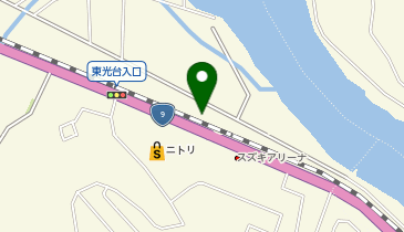 カーショップアズの地図画像