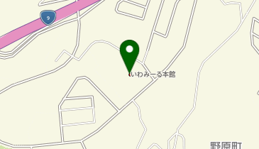 いわみーる会館受付の地図画像