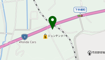 ひらの整体の地図画像