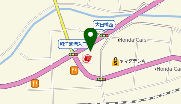 ボブヘアー大田店の地図画像