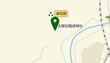 稲成神社の地図画像