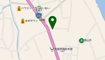 健康壱番館真庭の地図画像