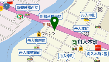 福原秀典行政書士事務所の地図画像