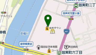 ゆめタウン広島の地図画像
