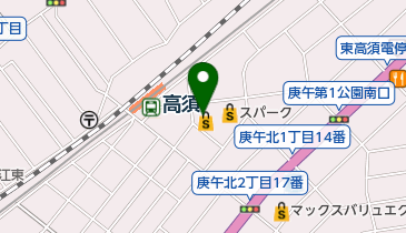 ナガタニ庚午店の地図画像