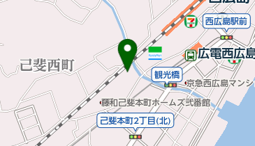 みやなが薬局 己斐店の地図画像
