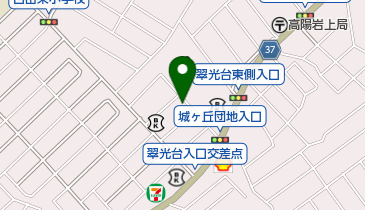井上整骨院の地図画像
