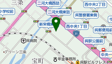 オール薬局新栄橋店の地図画像