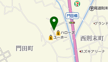 タカオフラワーブティック 門田プラザ店の地図画像