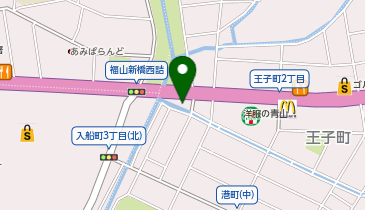 アウディ福山の地図画像
