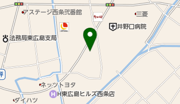 カラーズヘアーの地図画像