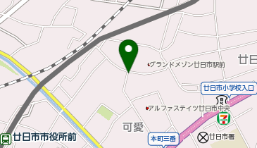 田村施術院の地図画像