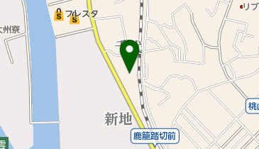 ゼイアールタクシーの地図画像