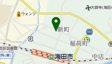 ピーチ薬局の地図画像