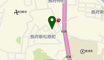 長府西ピアノ教室の地図画像
