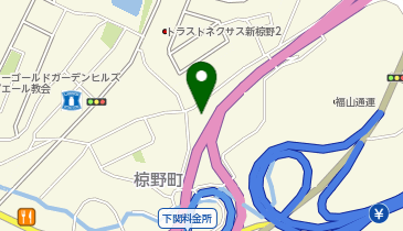 ラジコン天国下関の地図画像