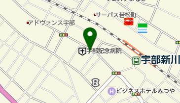 そうごう薬局宇部新川店の地図画像