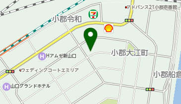 株式会社スタインウェイピアノ山口県正規特約店松永ピアノの地図画像