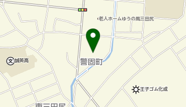 防府市 勝間公民館の地図画像