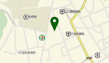 防府市 華浦公民館の地図画像